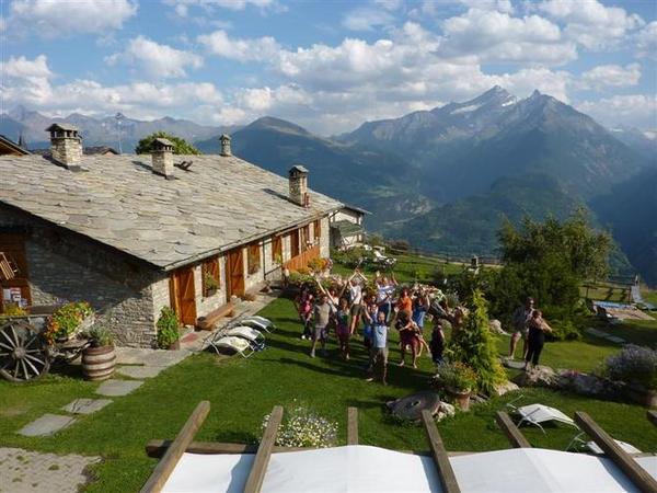 Vista panoramica sulle valli del Parco del Gran Paradiso